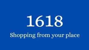 1618 Store coupon codes