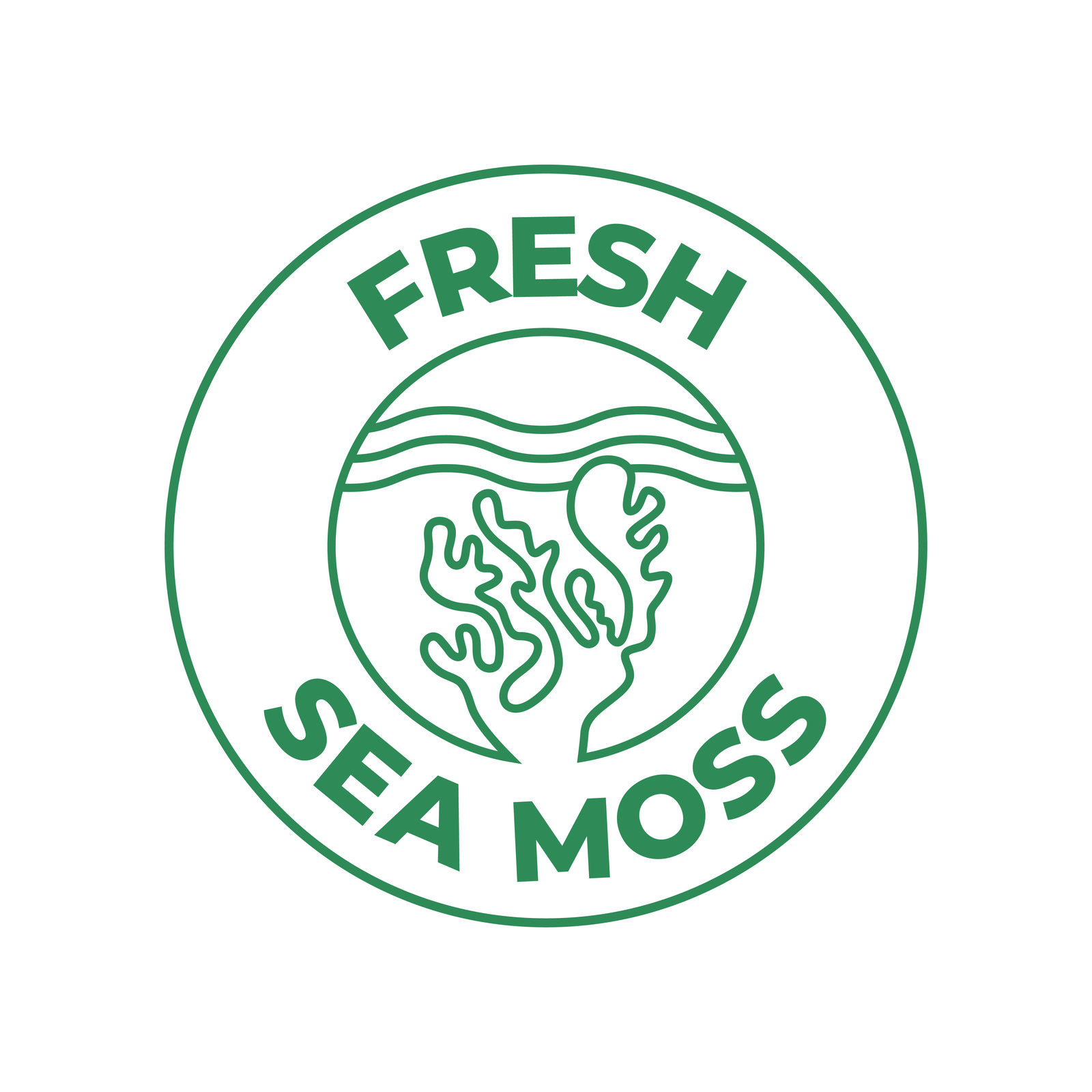Fresh Sea Moss  logo