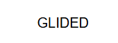 Glided logo