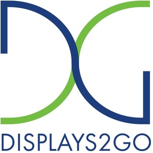Displays2go logo